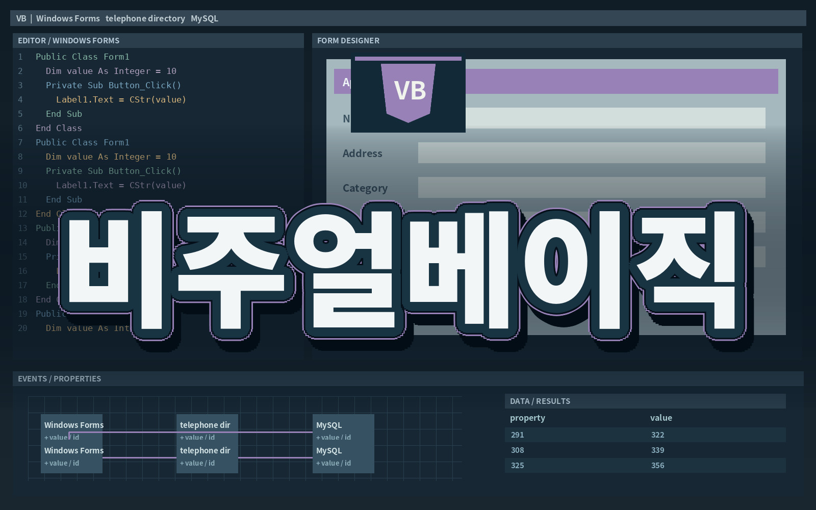 비주얼베이직 비주얼베이직