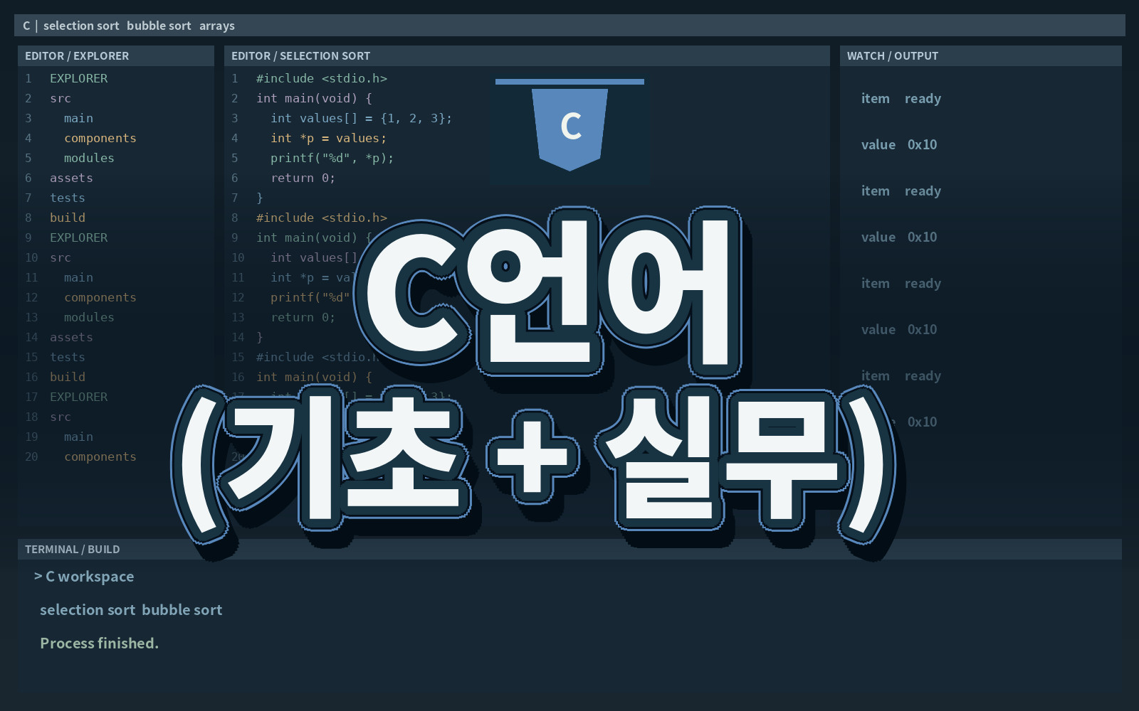 C언어 (기초 + 실무) C언어 (기초 + 실무)
